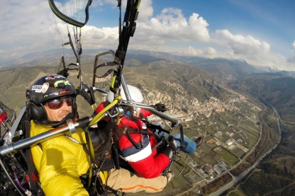 Granada’s Balcony and Alhambra Flight - Tandem paramotor flight in Granada
